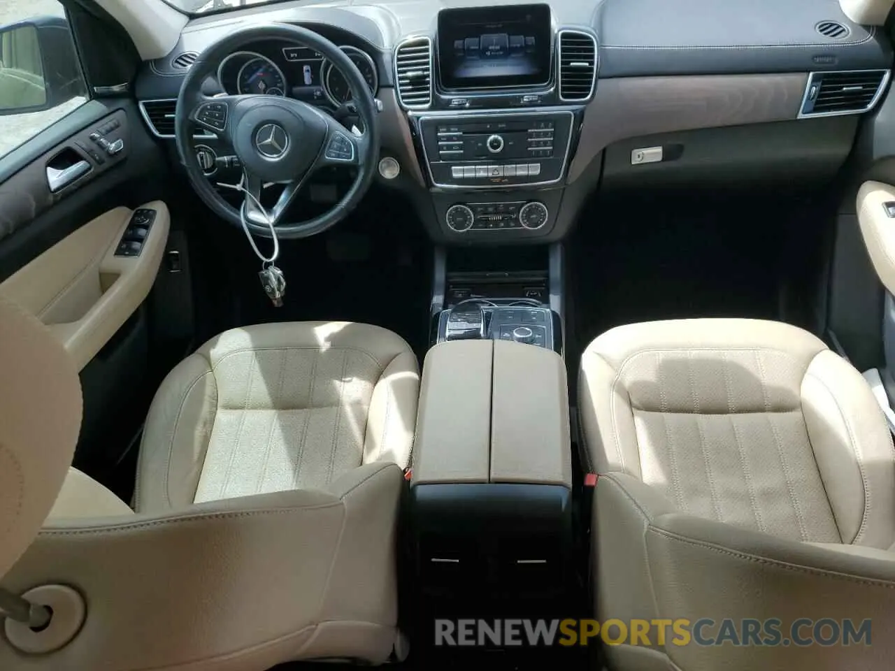 8 Фотография поврежденного автомобиля 4JGDF6EE1KB237624 MERCEDES-BENZ GLS-CLASS 2019