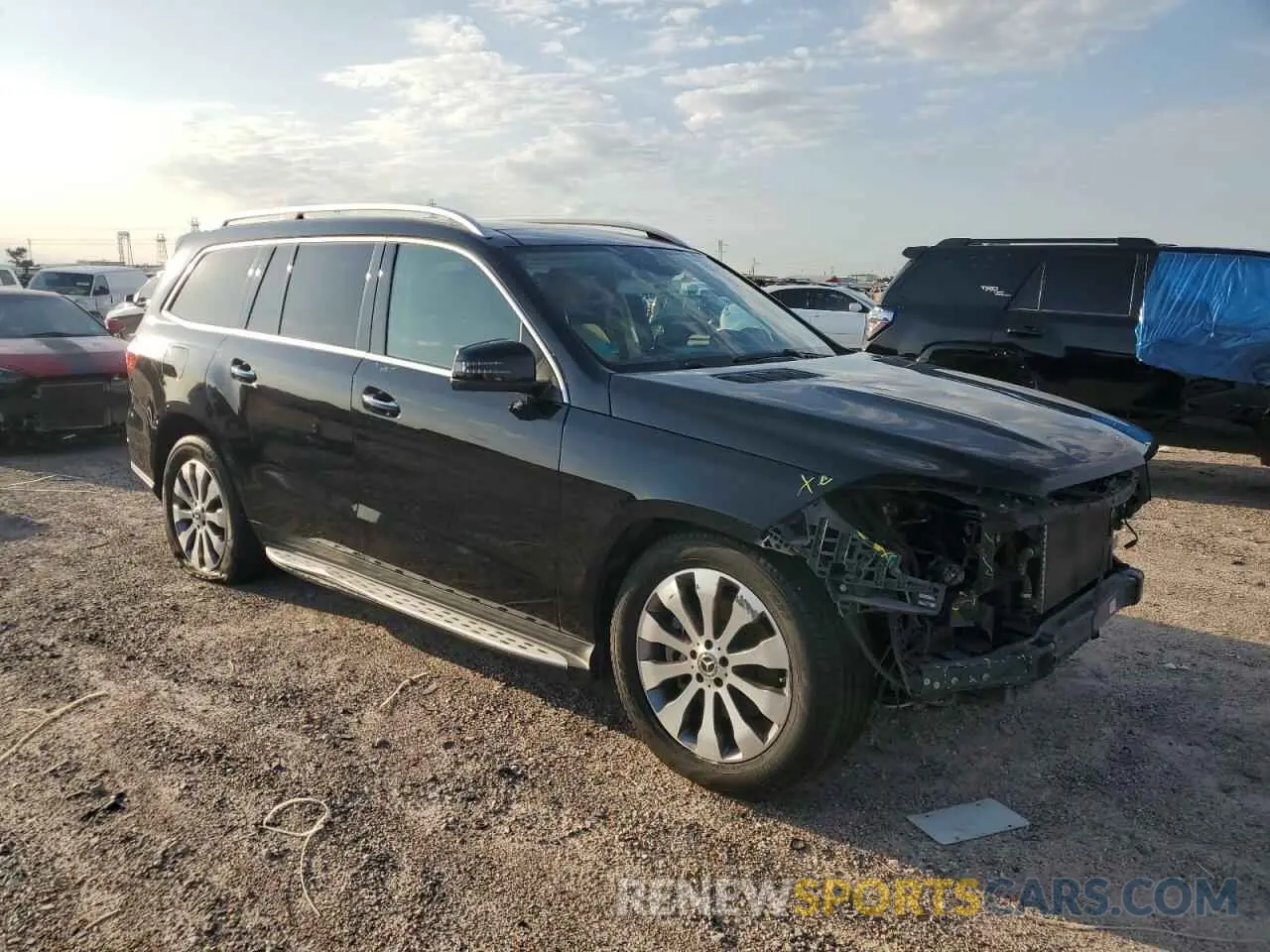 4 Photograph of a damaged car 4JGDF6EE3KB219531 MERCEDES-BENZ GLS-CLASS 2019