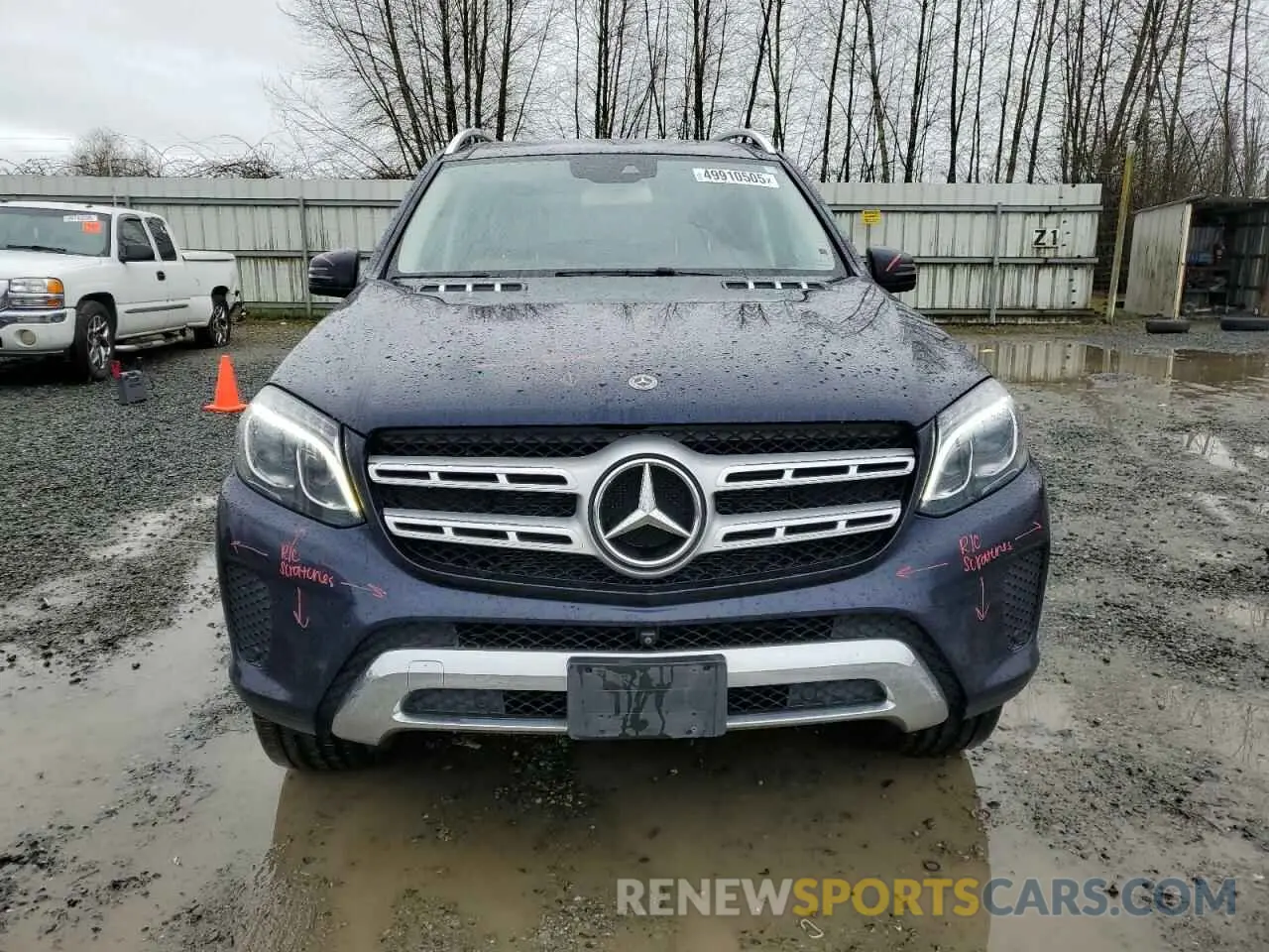 5 Photograph of a damaged car 4JGDF6EE4KB199371 MERCEDES-BENZ GLS-CLASS 2019