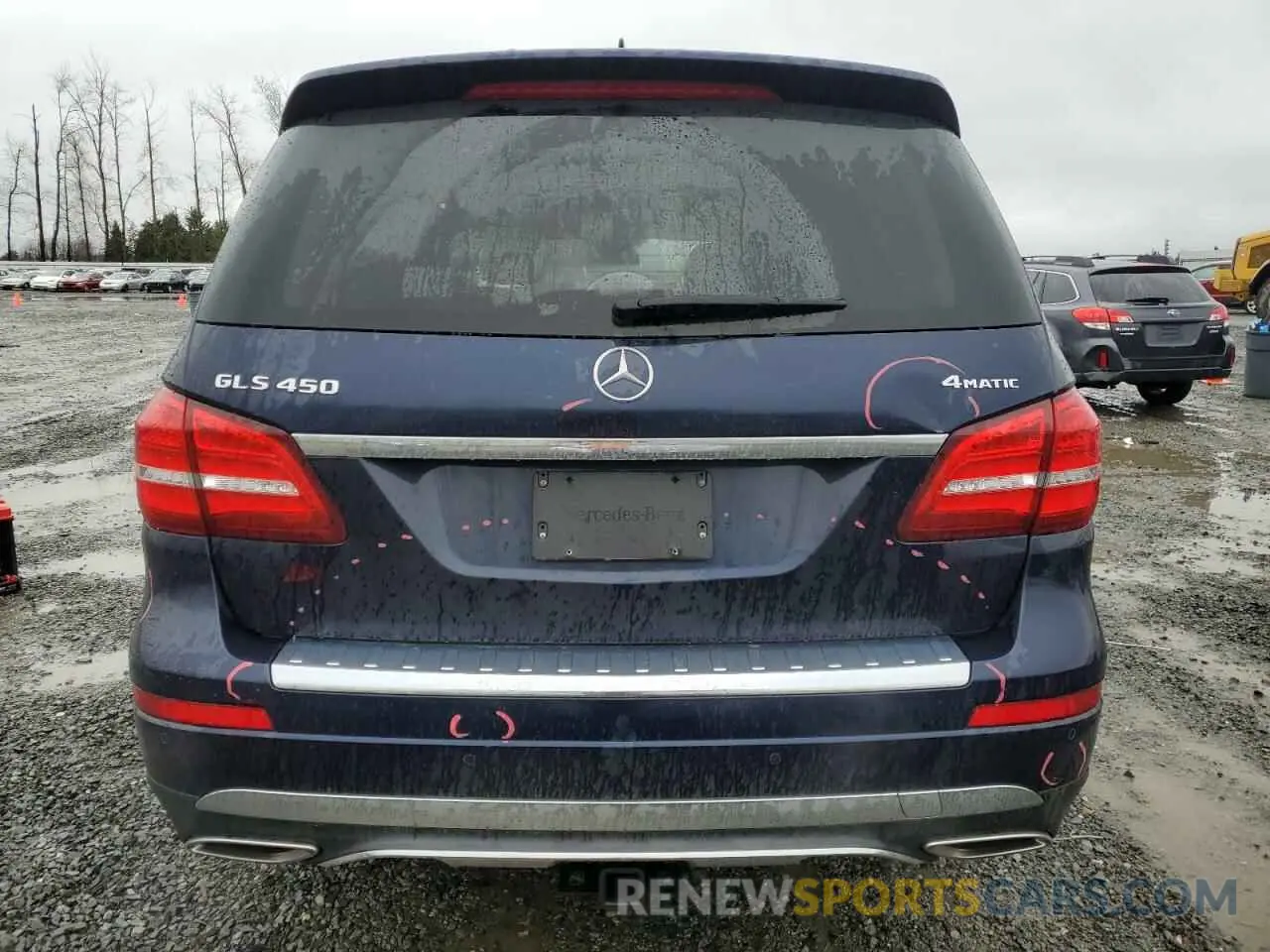 6 Photograph of a damaged car 4JGDF6EE4KB199371 MERCEDES-BENZ GLS-CLASS 2019
