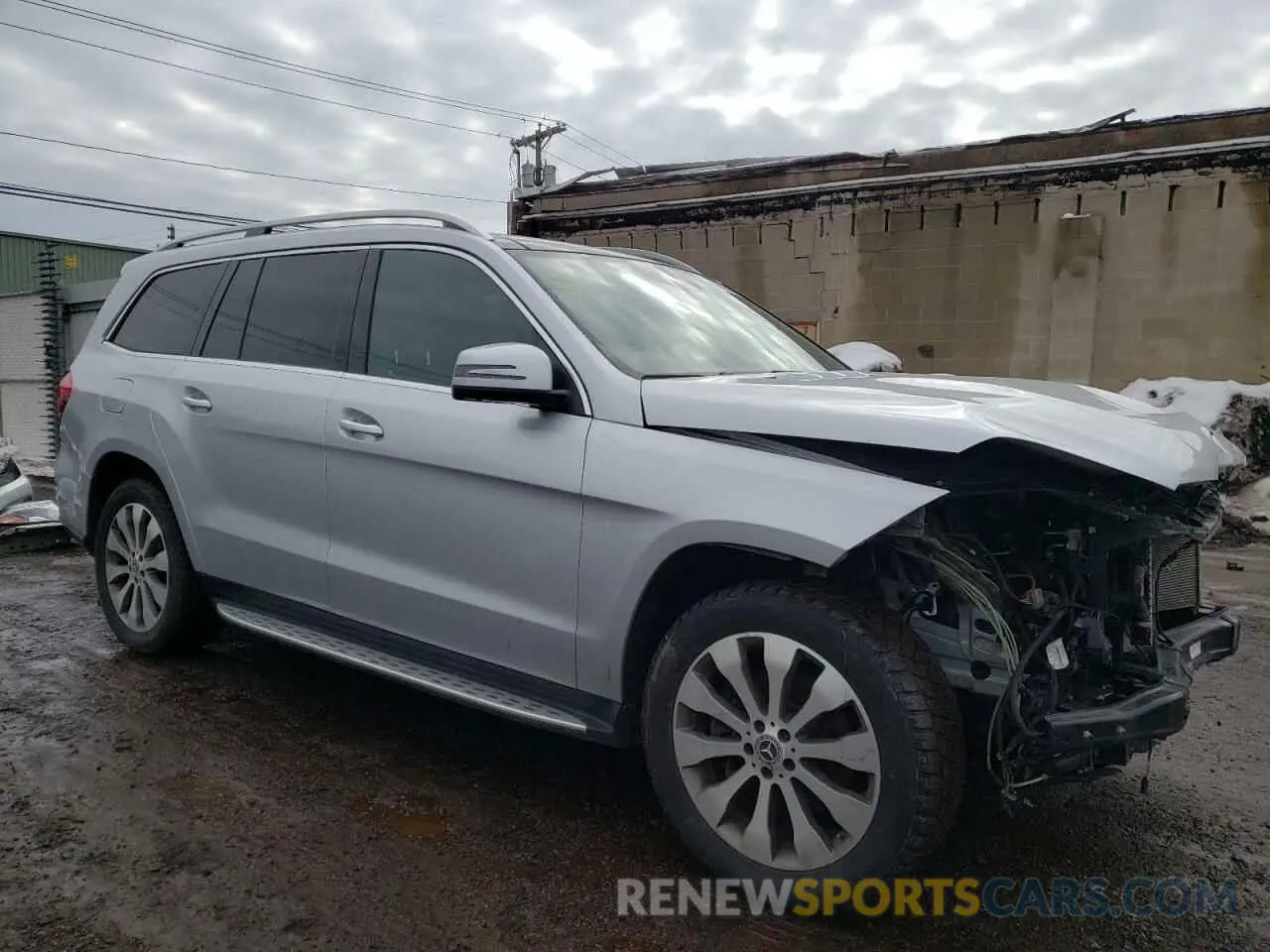 4 Фотография поврежденного автомобиля 4JGDF6EE6KB230894 MERCEDES-BENZ GLS-CLASS 2019