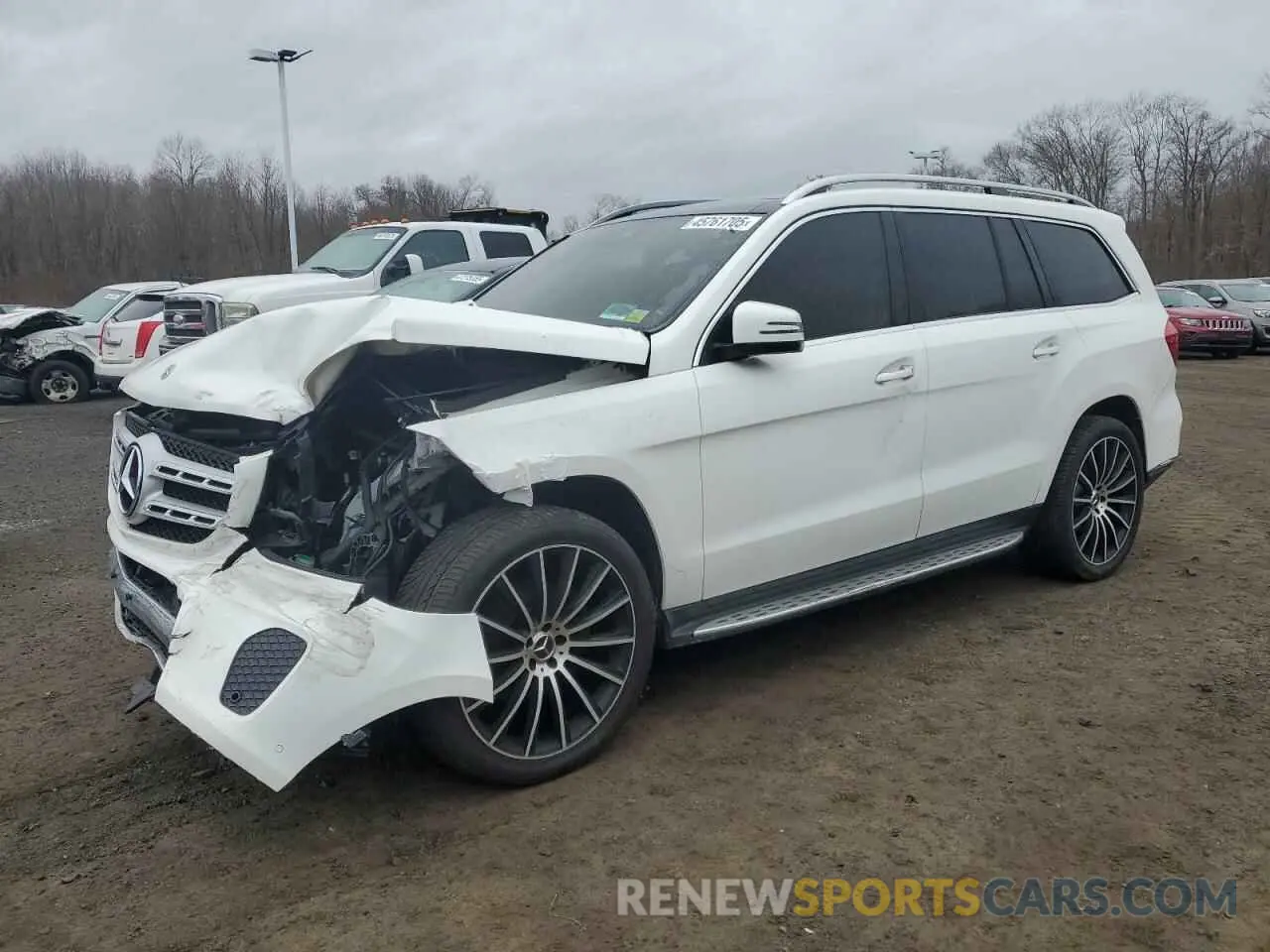 1 Фотография поврежденного автомобиля 4JGDF6EE6KB238655 MERCEDES-BENZ GLS-CLASS 2019