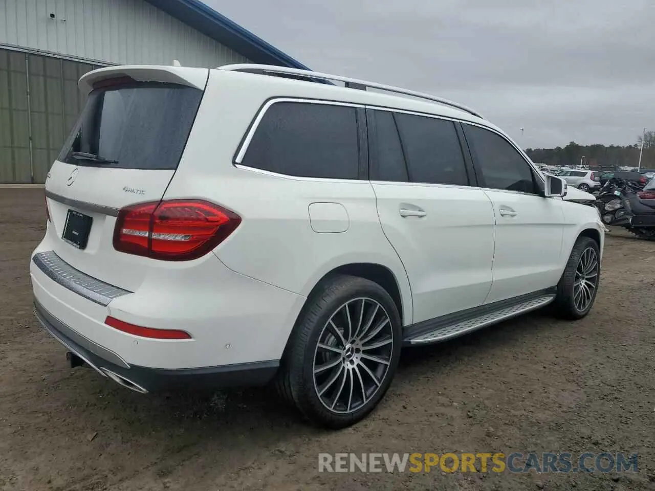 3 Фотография поврежденного автомобиля 4JGDF6EE6KB238655 MERCEDES-BENZ GLS-CLASS 2019