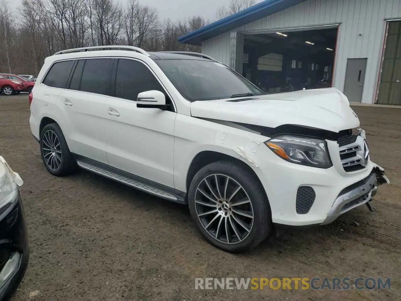 4 Фотография поврежденного автомобиля 4JGDF6EE6KB238655 MERCEDES-BENZ GLS-CLASS 2019