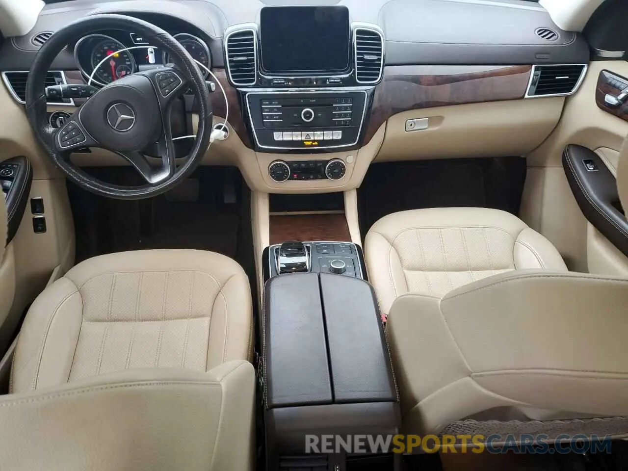 8 Фотография поврежденного автомобиля 4JGDF6EE6KB238655 MERCEDES-BENZ GLS-CLASS 2019
