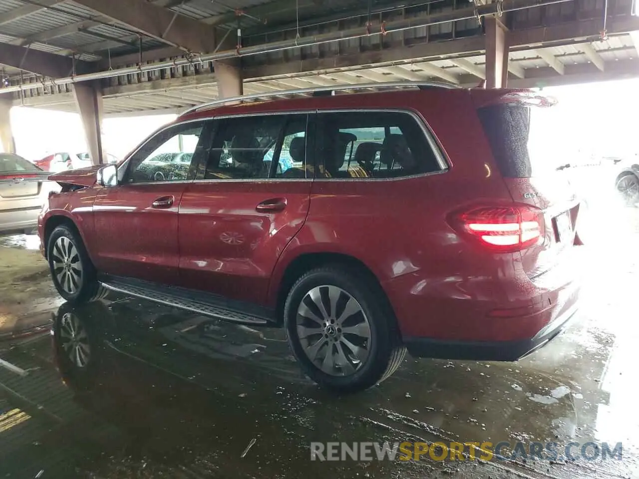 2 Photograph of a damaged car 4JGDF6EE8KB184050 MERCEDES-BENZ GLS-CLASS 2019
