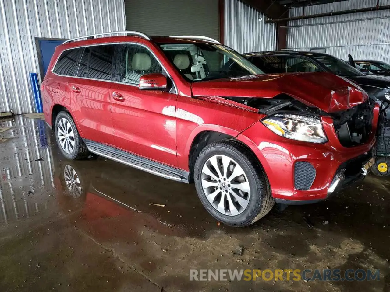 4 Photograph of a damaged car 4JGDF6EE8KB184050 MERCEDES-BENZ GLS-CLASS 2019