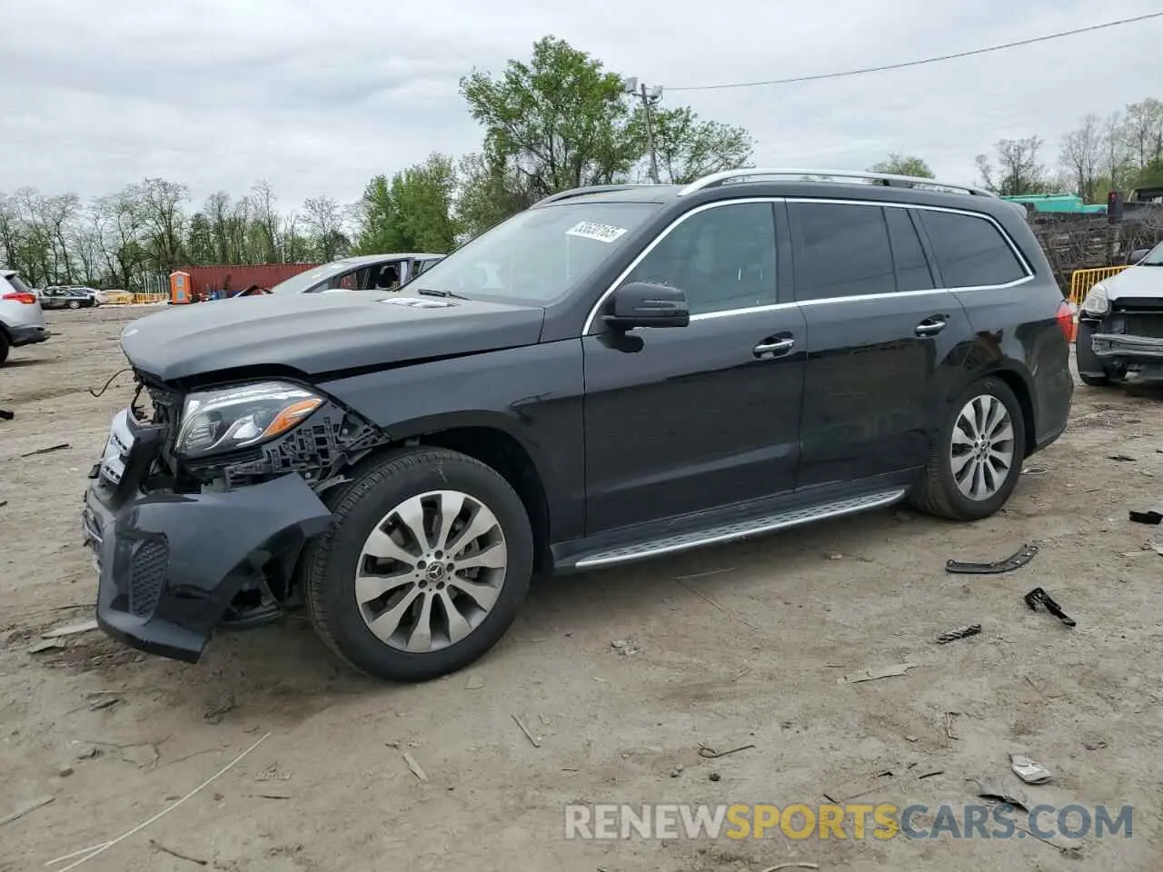 1 Photograph of a damaged car 4JGDF6EE9KB200031 MERCEDES-BENZ GLS-CLASS 2019