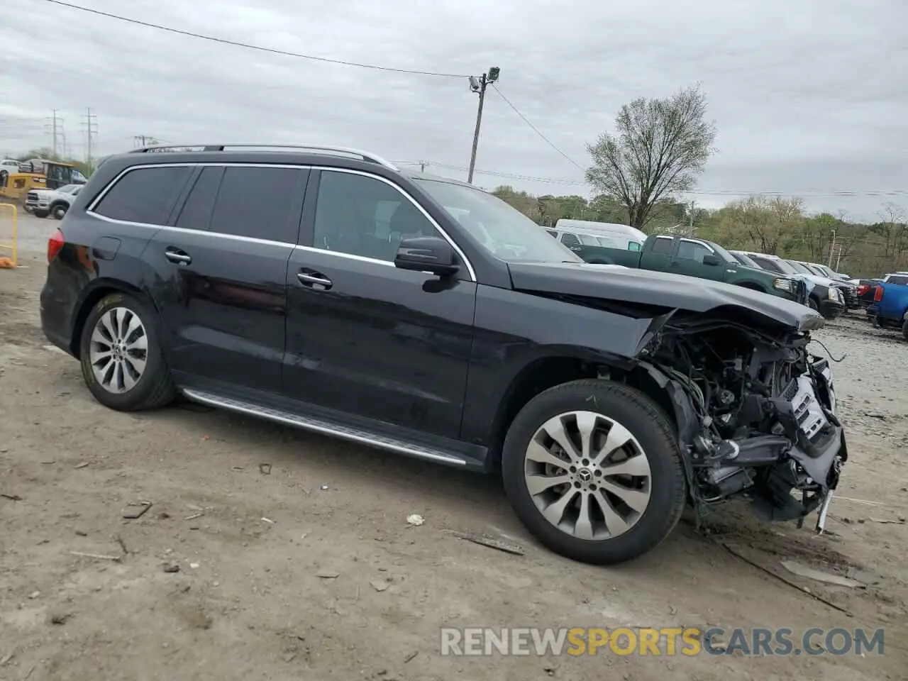 4 Photograph of a damaged car 4JGDF6EE9KB200031 MERCEDES-BENZ GLS-CLASS 2019