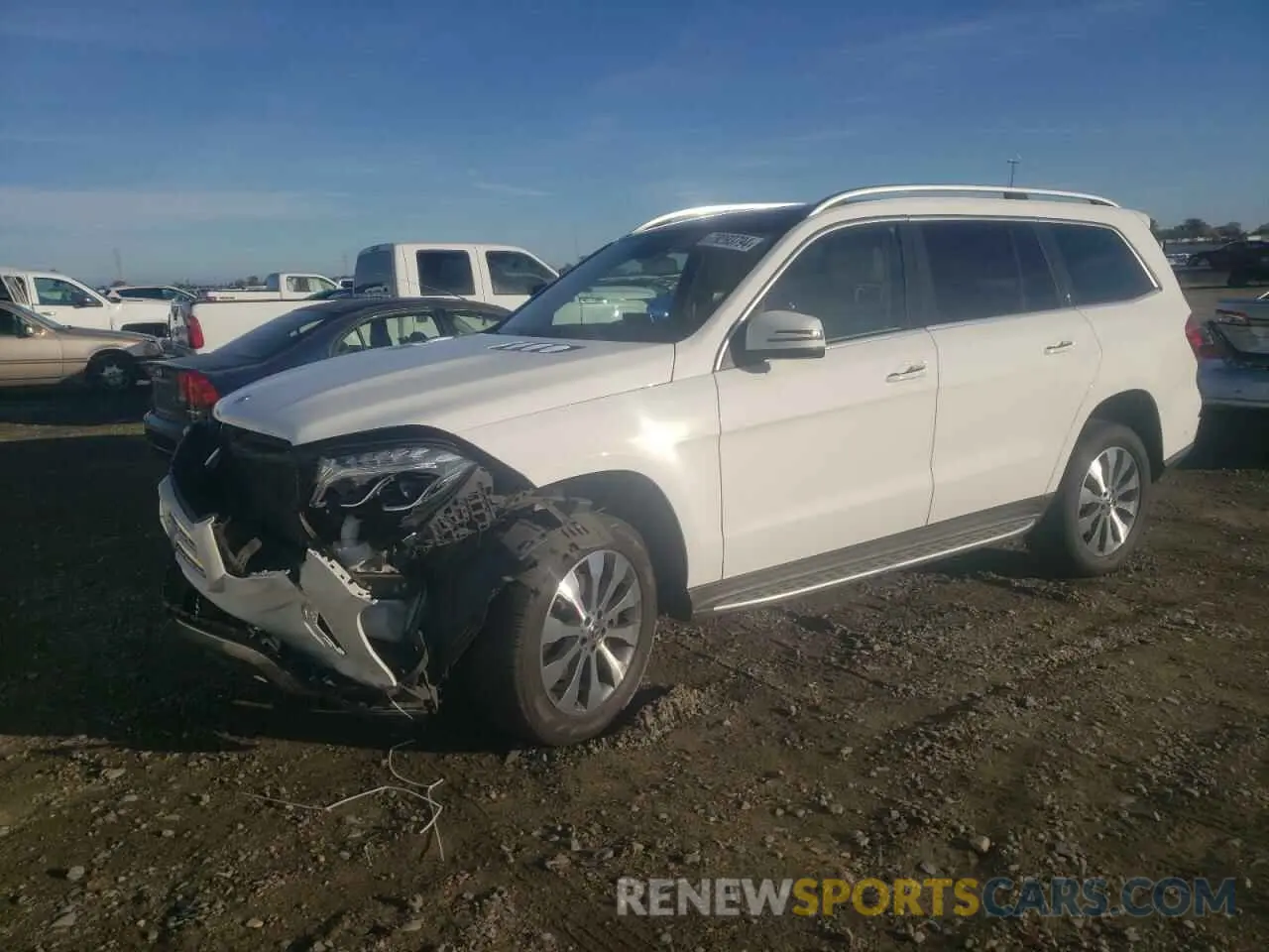 1 Photograph of a damaged car 4JGDF6EE9KB210199 MERCEDES-BENZ GLS-CLASS 2019