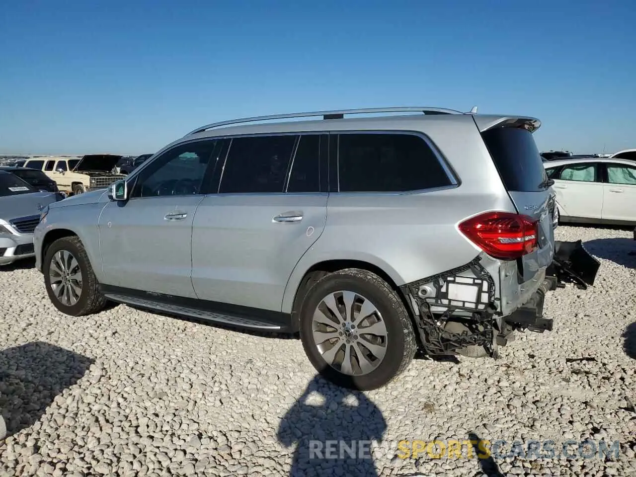 2 Фотография поврежденного автомобиля 4JGDF6EEXKB209675 MERCEDES-BENZ GLS-CLASS 2019