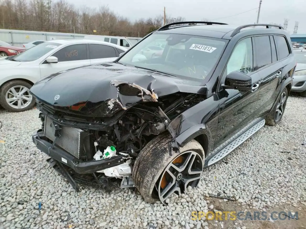 2 Photograph of a damaged car 4JGDF7DE1KB224430 MERCEDES-BENZ GLS-CLASS 2019