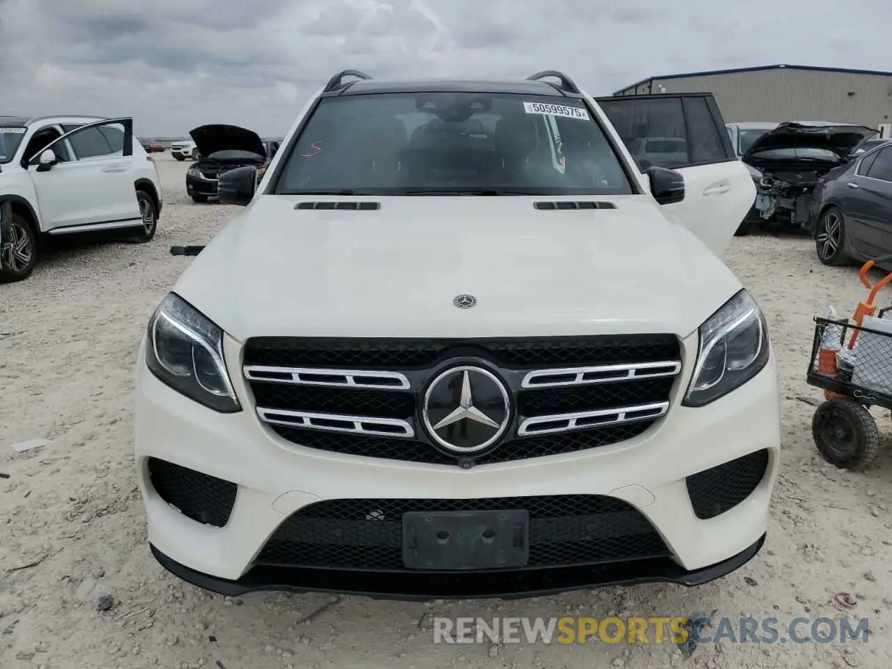 5 Фотография поврежденного автомобиля 4JGDF7DE2KB227773 MERCEDES-BENZ GLS-CLASS 2019