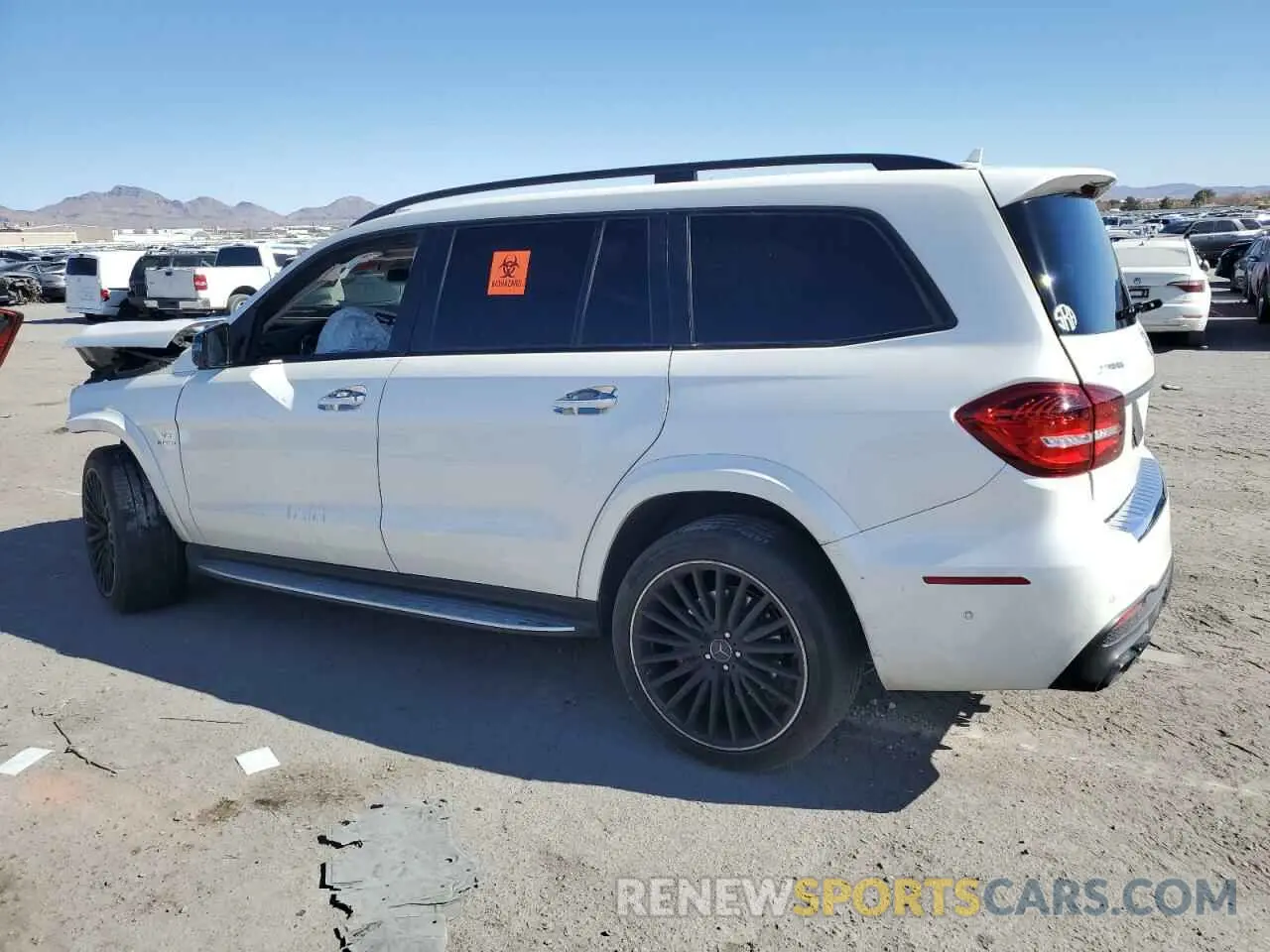 2 Фотография поврежденного автомобиля 4JGDF7FE4KB190481 MERCEDES-BENZ GLS-CLASS 2019