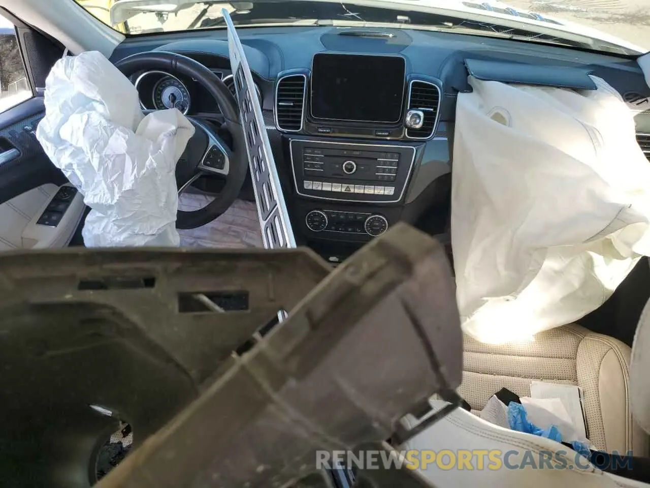 8 Фотография поврежденного автомобиля 4JGDF7FE4KB190481 MERCEDES-BENZ GLS-CLASS 2019