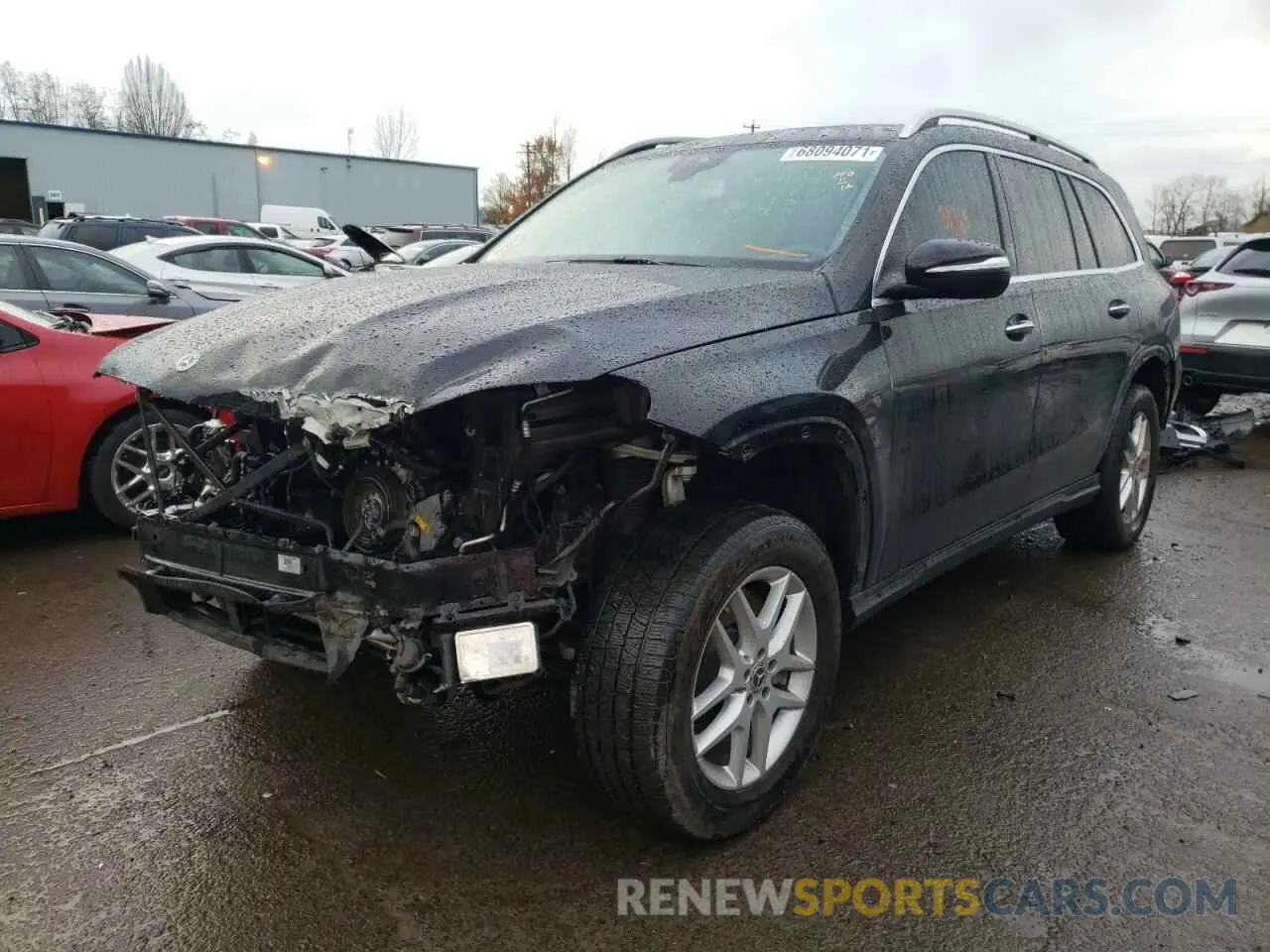 2 Photograph of a damaged car 4JGFF5KE0LA063401 MERCEDES-BENZ GLS-CLASS 2020