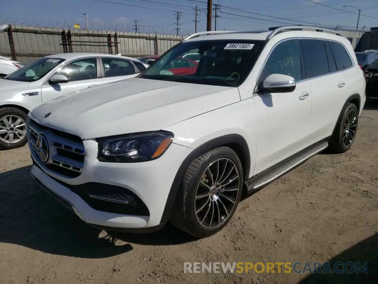 2 Photograph of a damaged car 4JGFF5KE4LA048884 MERCEDES-BENZ GLS-CLASS 2020