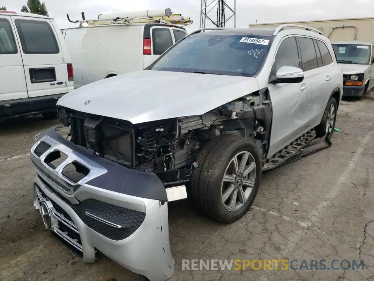 2 Фотография поврежденного автомобиля 4JGFF5KE8LA174875 MERCEDES-BENZ GLS-CLASS 2020