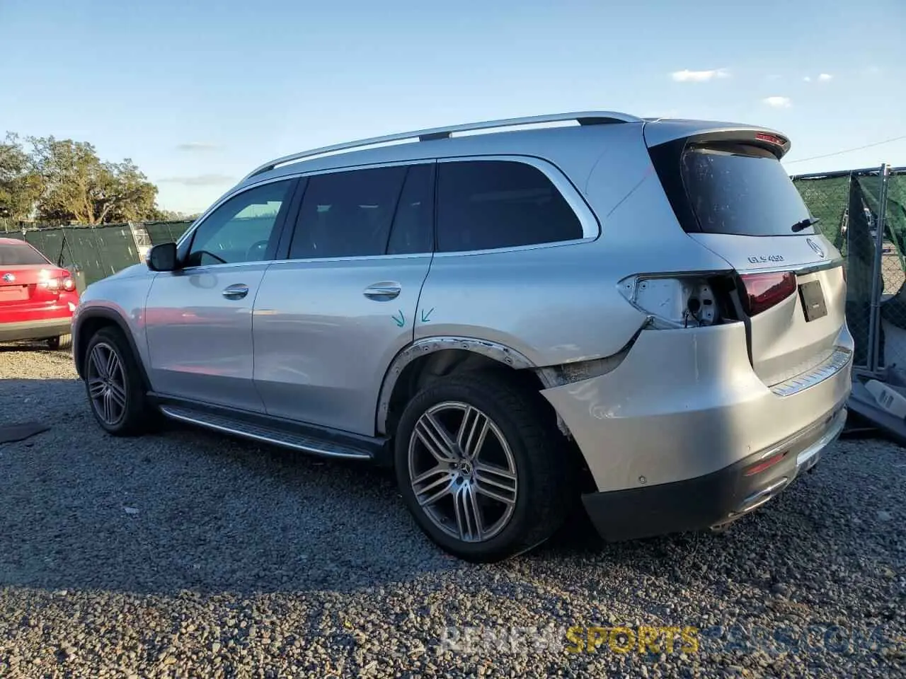 2 Фотография поврежденного автомобиля 4JGFF5KE8LA185214 MERCEDES-BENZ GLS-CLASS 2020