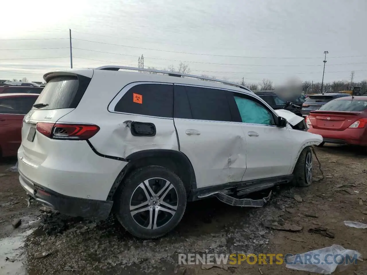 3 Фотография поврежденного автомобиля 4JGFF5KE9LA174867 MERCEDES-BENZ GLS-CLASS 2020
