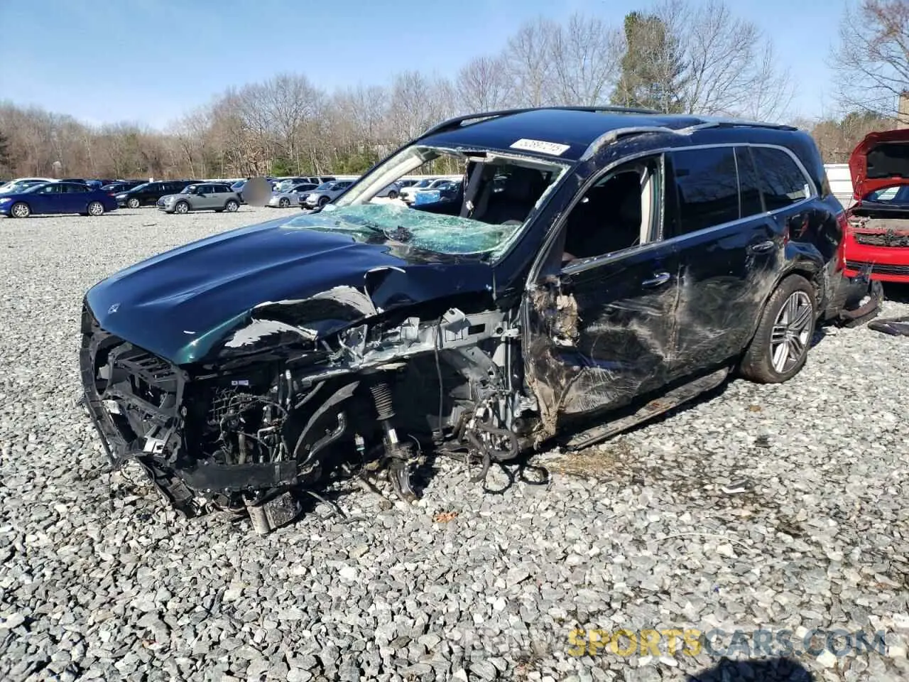 1 Photograph of a damaged car 4JGFF5KE9LA232198 MERCEDES-BENZ GLS-CLASS 2020