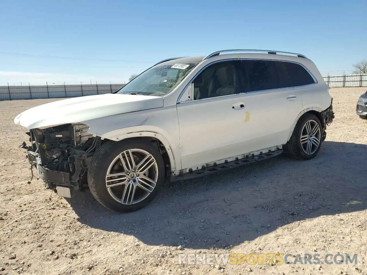 1 Photograph of a damaged car 4JGFF5KE3MA497393 MERCEDES-BENZ GLS-CLASS 2021