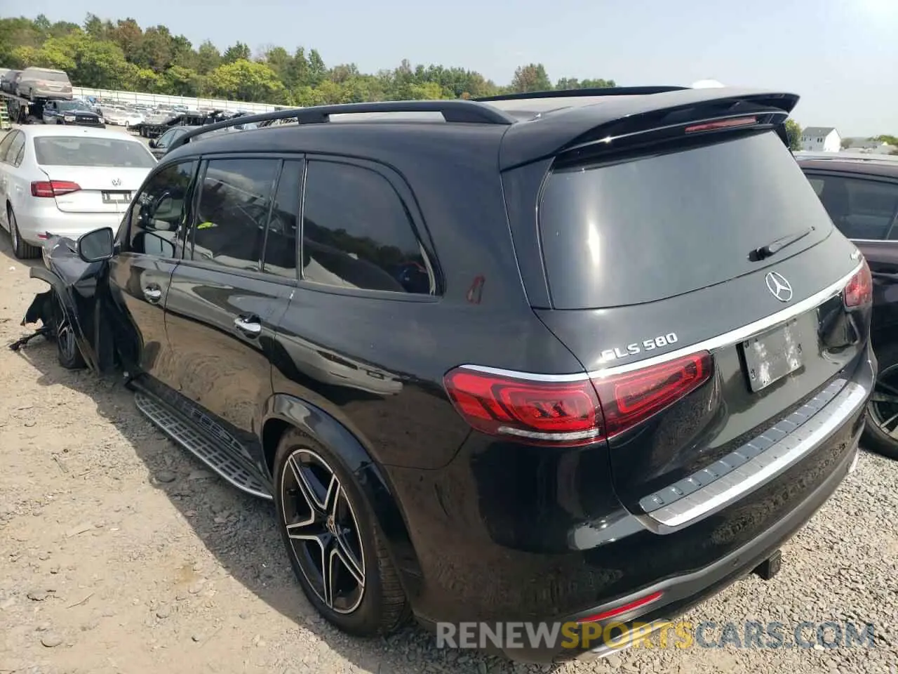 2 Фотография поврежденного автомобиля 4JGFF8GE7MA407690 MERCEDES-BENZ GLS-CLASS 2021