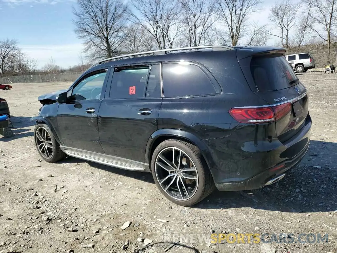 2 Фотография поврежденного автомобиля 4JGFF8GE8MA466215 MERCEDES-BENZ GLS-CLASS 2021