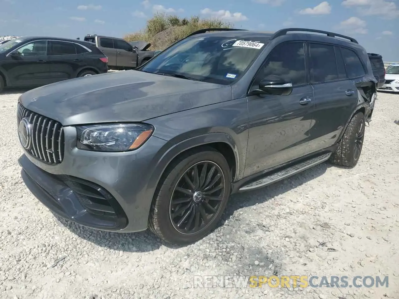 1 Photograph of a damaged car 4JGFF8KE1MA472607 MERCEDES-BENZ GLS-CLASS 2021