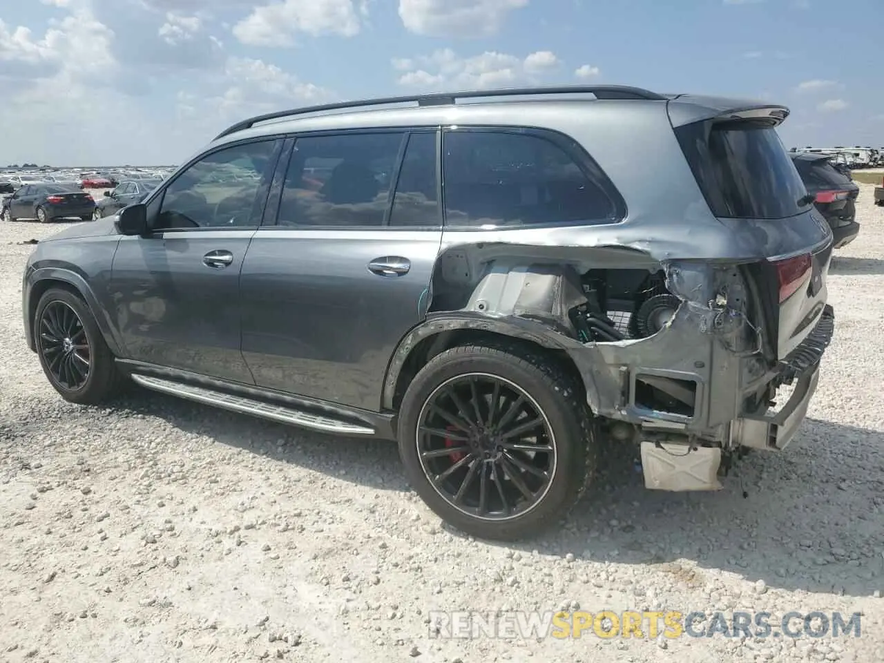 2 Photograph of a damaged car 4JGFF8KE1MA472607 MERCEDES-BENZ GLS-CLASS 2021