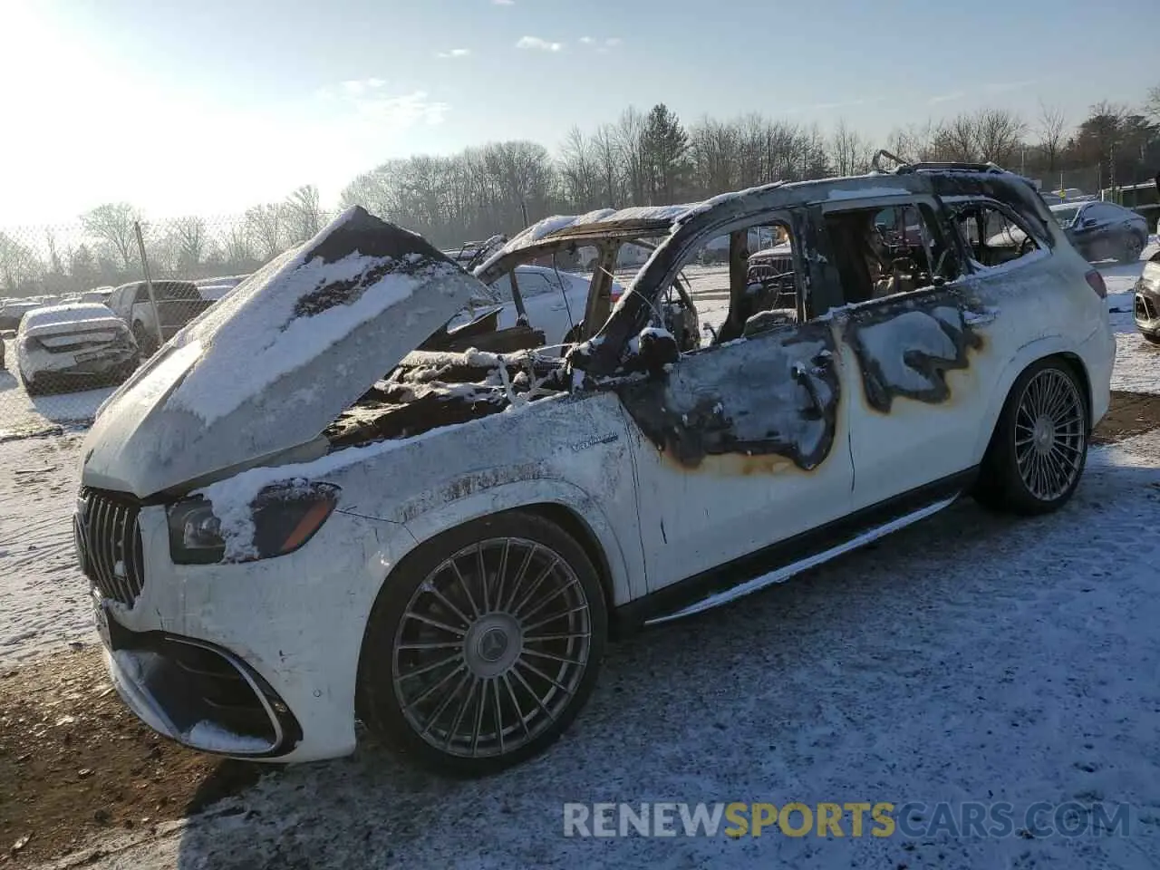 1 Photograph of a damaged car 4JGFF8KE7MA559976 MERCEDES-BENZ GLS-CLASS 2021