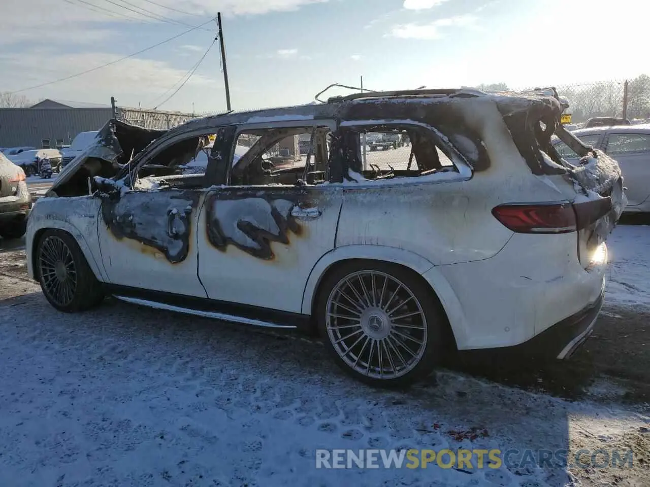2 Photograph of a damaged car 4JGFF8KE7MA559976 MERCEDES-BENZ GLS-CLASS 2021