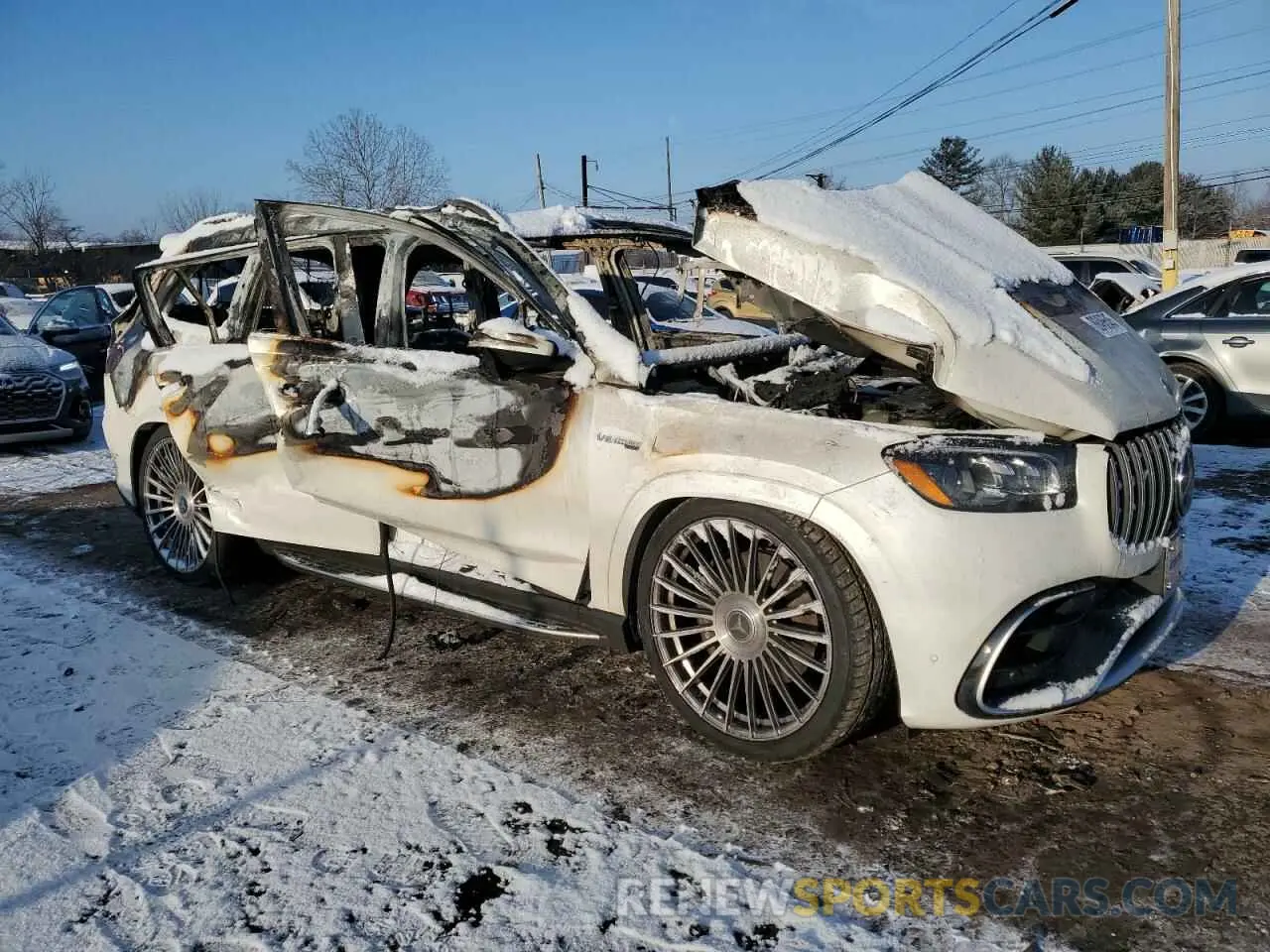 4 Photograph of a damaged car 4JGFF8KE7MA559976 MERCEDES-BENZ GLS-CLASS 2021