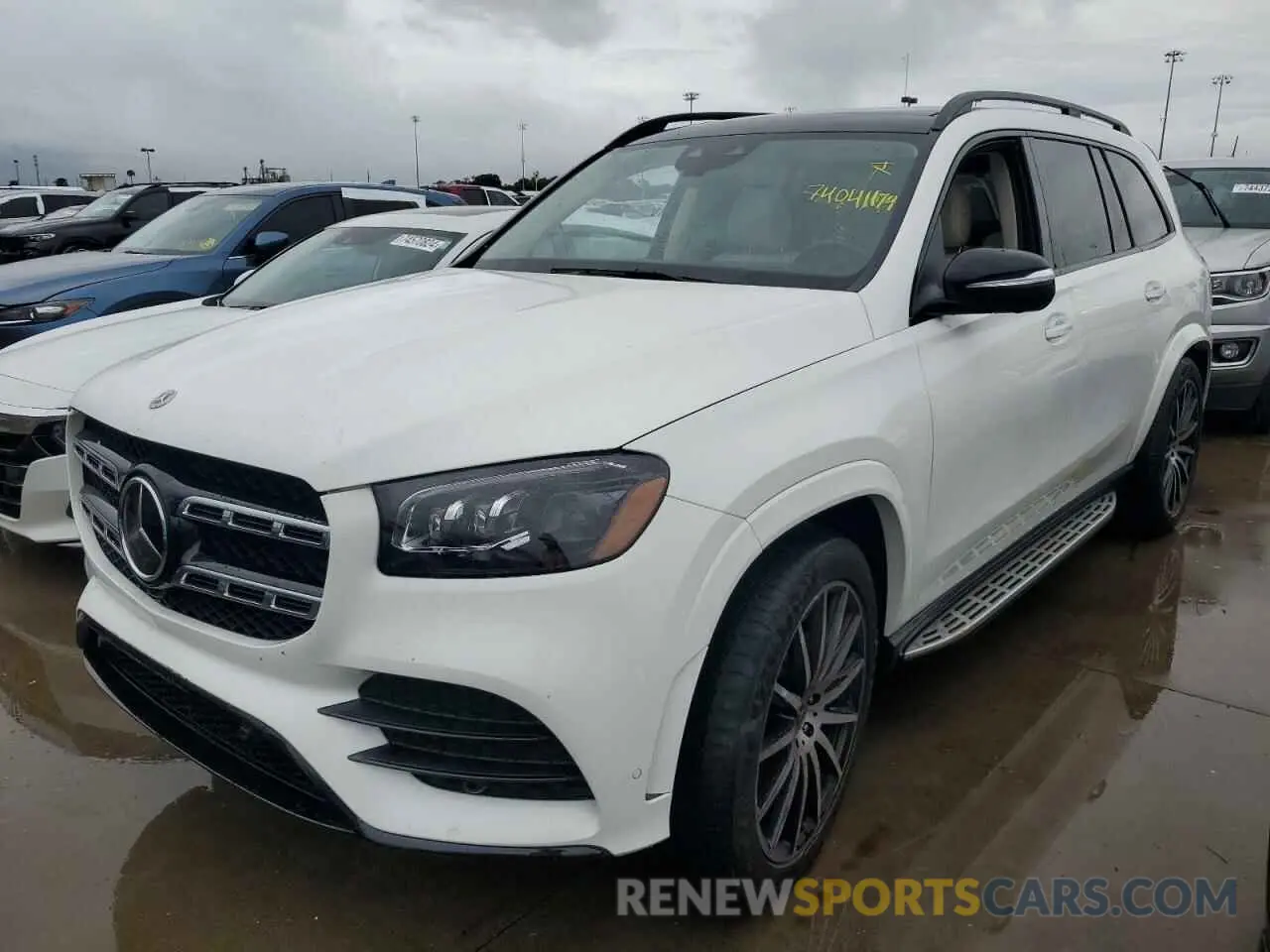 1 Photograph of a damaged car 4JGFF5KE1NA708575 MERCEDES-BENZ GLS-CLASS 2022