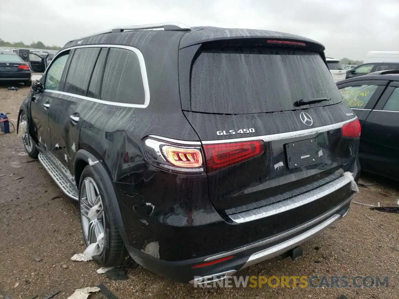 3 Фотография поврежденного автомобиля 4JGFF5KE3NA663249 MERCEDES-BENZ GLS-CLASS 2022