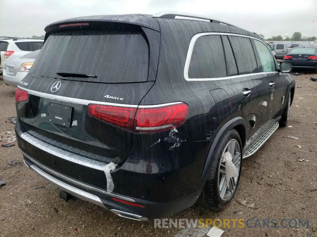 4 Фотография поврежденного автомобиля 4JGFF5KE3NA663249 MERCEDES-BENZ GLS-CLASS 2022