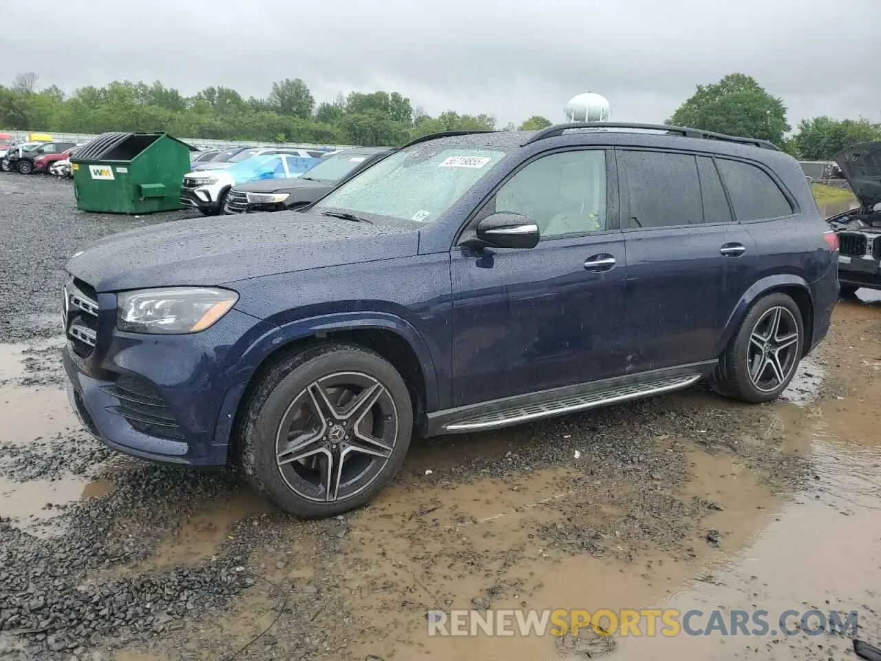 1 Photograph of a damaged car 4JGFF5KE3NA801422 MERCEDES-BENZ GLS-CLASS 2022