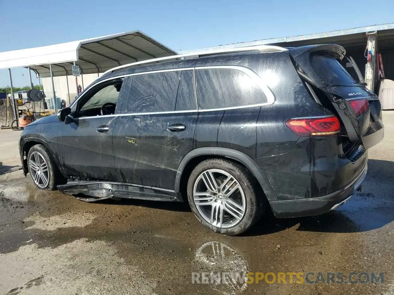 2 Photograph of a damaged car 4JGFF5KE4NA684739 MERCEDES-BENZ GLS-CLASS 2022