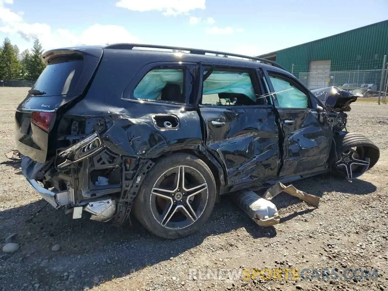 3 Фотография поврежденного автомобиля 4JGFF5KE9NA747205 MERCEDES-BENZ GLS-CLASS 2022