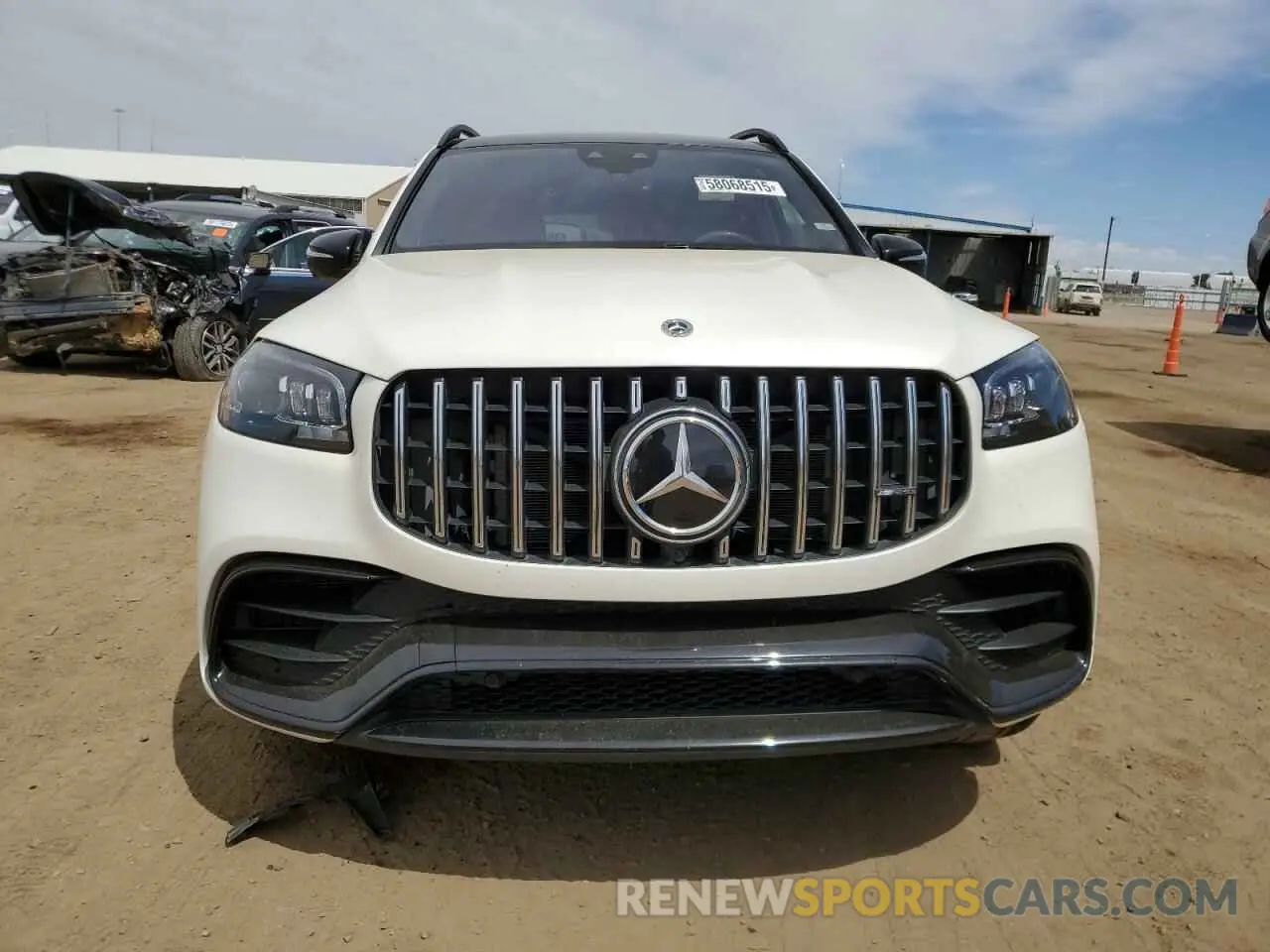 5 Photograph of a damaged car 4JGFF8KE2NA816057 MERCEDES-BENZ GLS-CLASS 2022