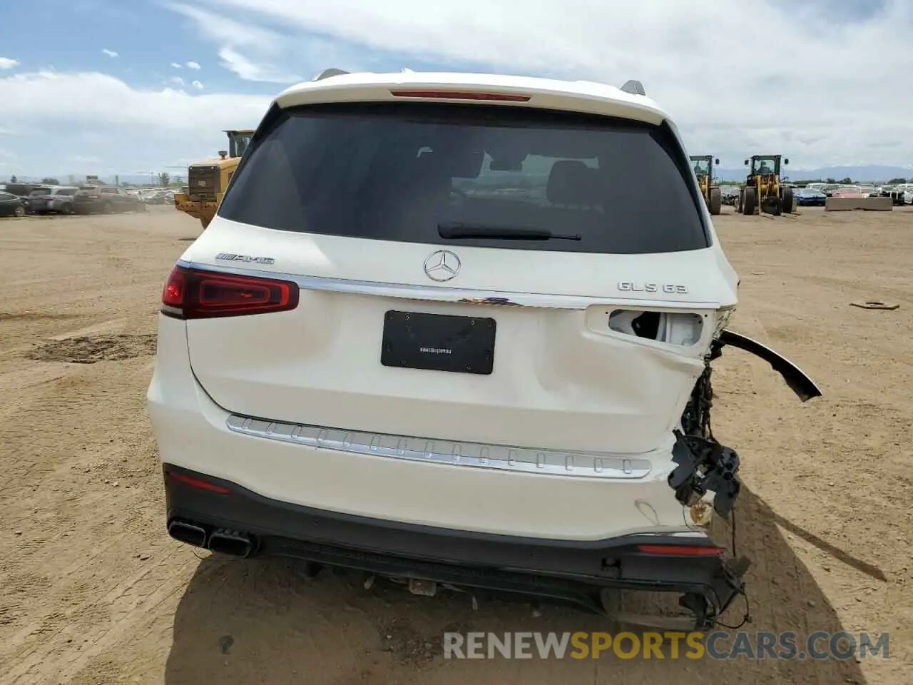 6 Photograph of a damaged car 4JGFF8KE2NA816057 MERCEDES-BENZ GLS-CLASS 2022