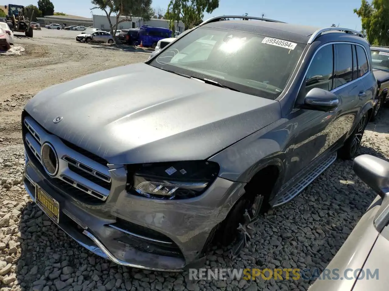 1 Photograph of a damaged car 4JGFF5KE2PA961018 MERCEDES-BENZ GLS-CLASS 2023