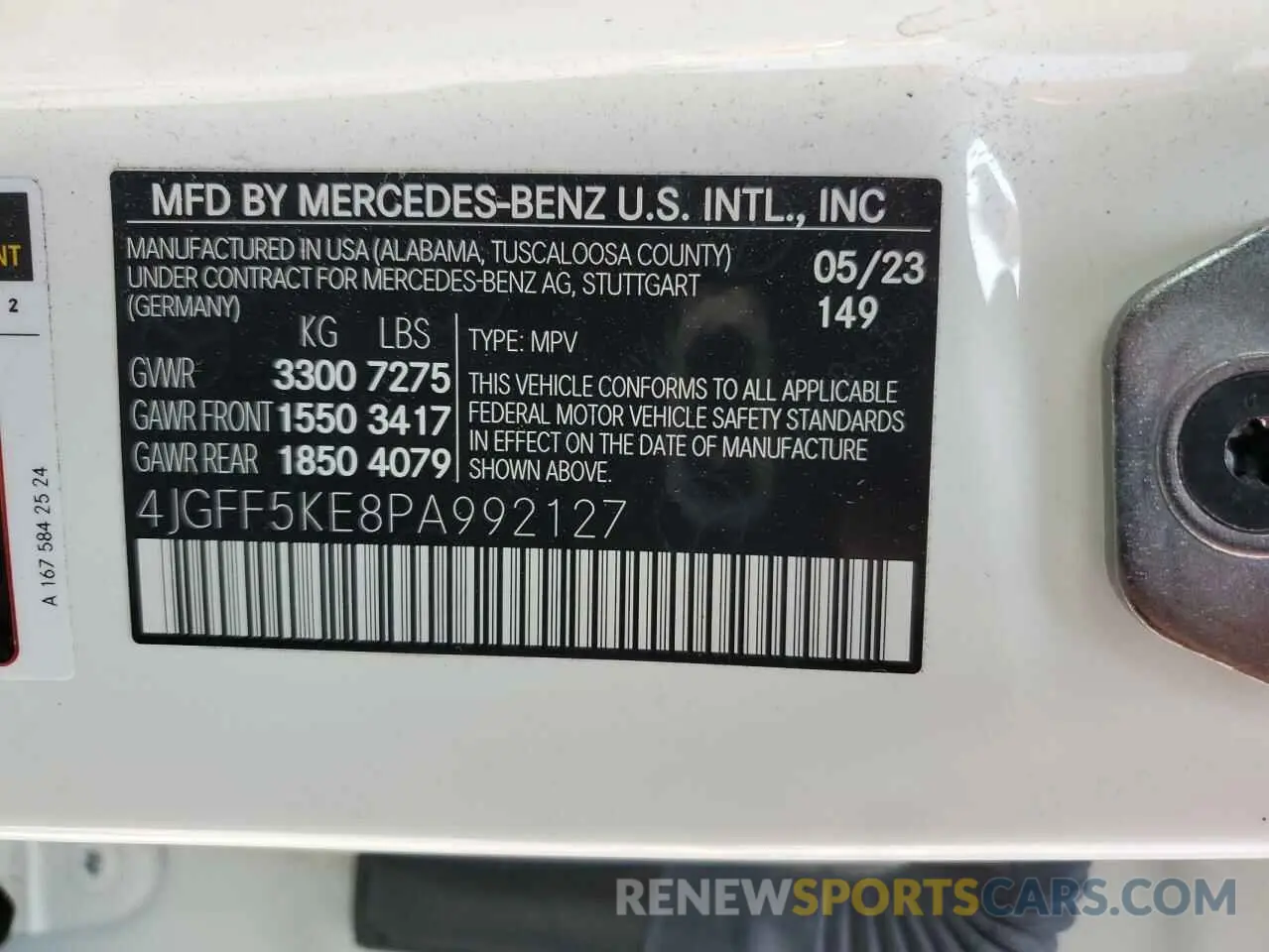13 Фотография поврежденного автомобиля 4JGFF5KE8PA992127 MERCEDES-BENZ GLS-CLASS 2023