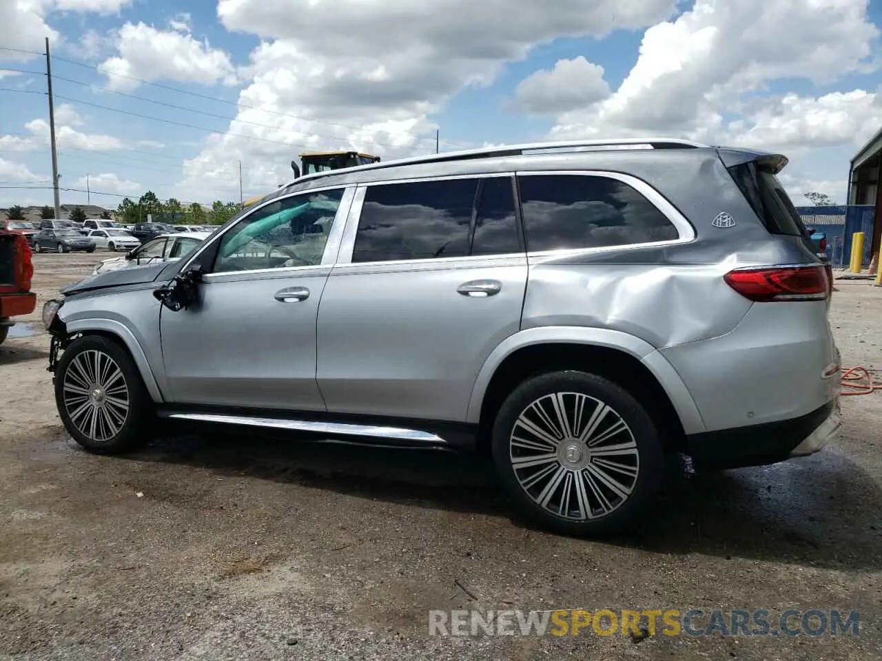 2 Photograph of a damaged car 4JGFF8HB5PA935348 MERCEDES-BENZ GLS-CLASS 2023