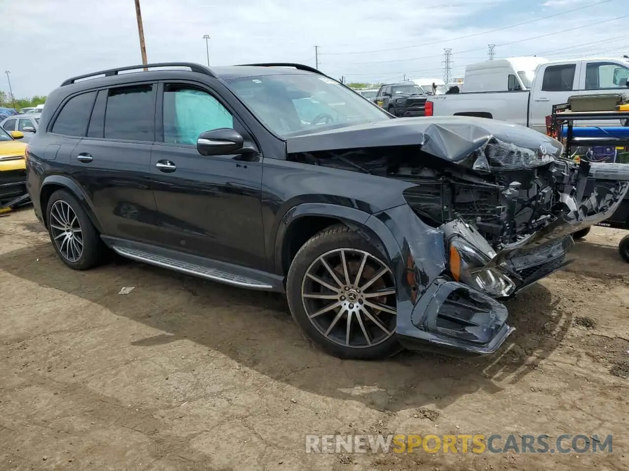 4 Photograph of a damaged car 4JGFF5KE6RB165577 MERCEDES-BENZ GLS-CLASS 2024