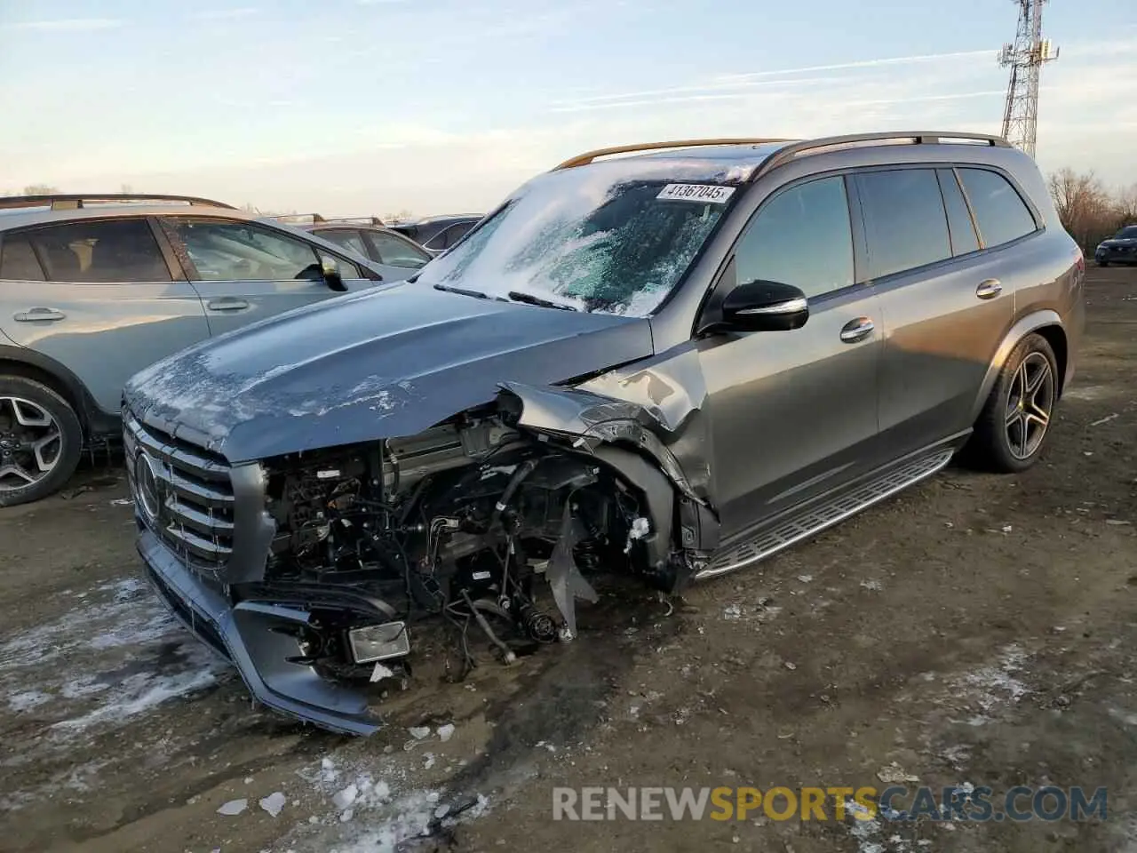1 Photograph of a damaged car 4JGFF5KE5SB296098 MERCEDES-BENZ GLS-CLASS 2025