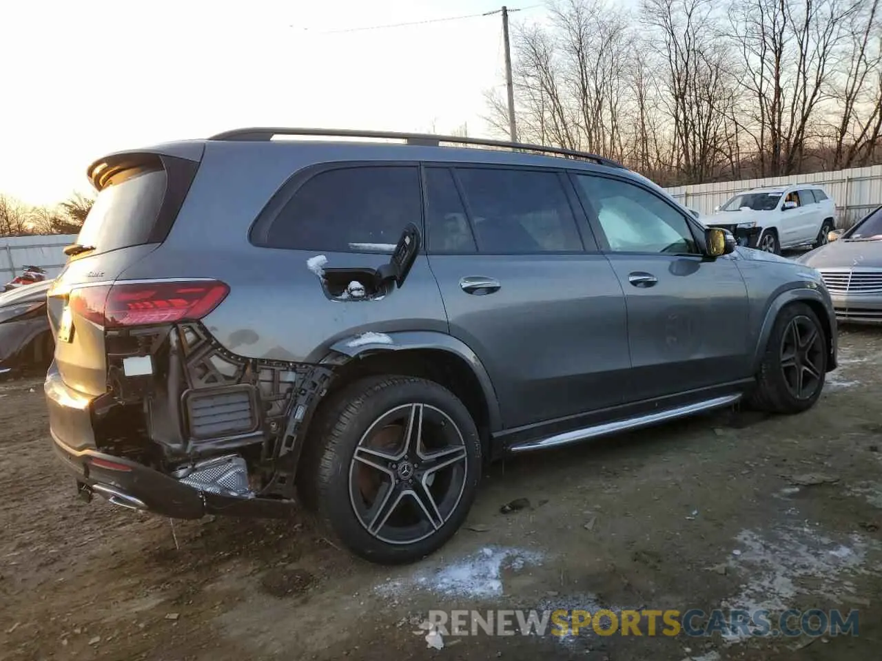 3 Photograph of a damaged car 4JGFF5KE5SB296098 MERCEDES-BENZ GLS-CLASS 2025