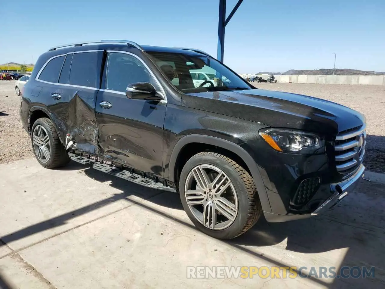 4 Photograph of a damaged car 4JGFF5KE9SB340328 MERCEDES-BENZ GLS-CLASS 2025