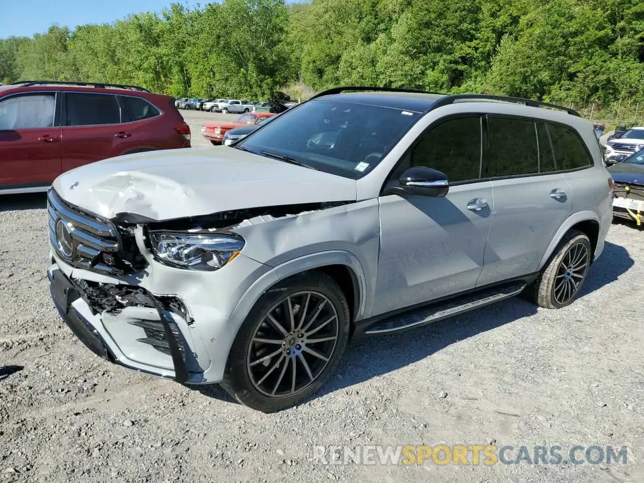 1 Photograph of a damaged car 4JGFF5KE9SB365827 MERCEDES-BENZ GLS-CLASS 2025