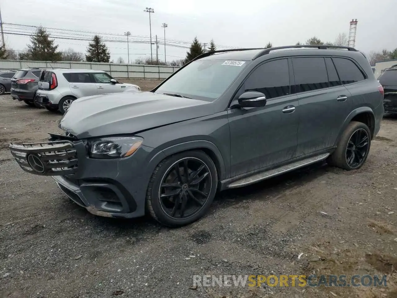 1 Photograph of a damaged car 4JGFF8FE2SB285507 MERCEDES-BENZ GLS-CLASS 2025